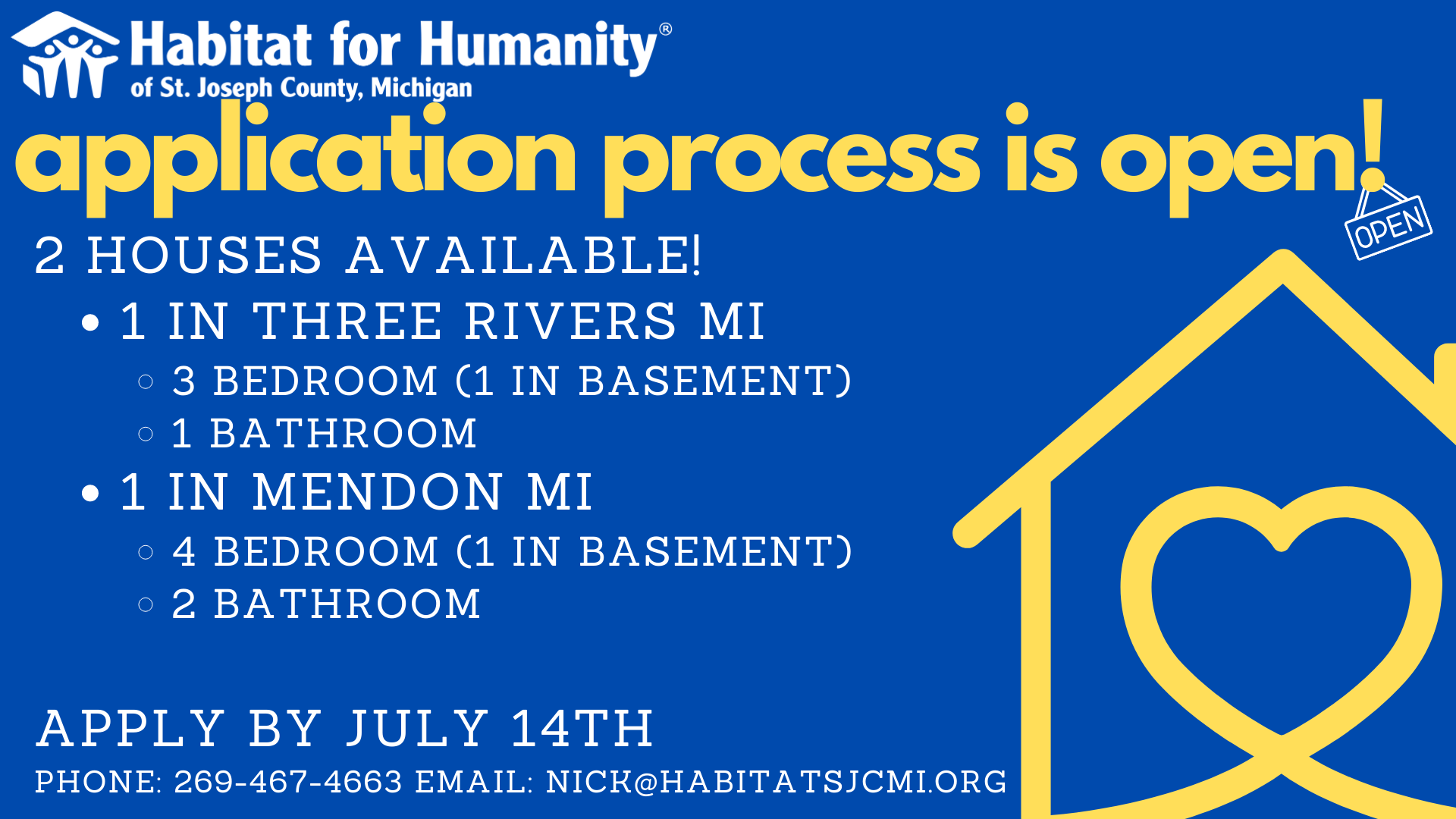 Partner Families Habitat for Humanity of St. Joseph County MI